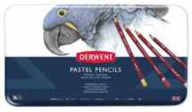 DERWENT PASTEL PENCILS TIN OF 36 0700307