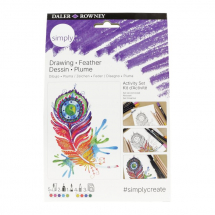 DR SIMPLY DRAWING FEATHER ACTIVITY SET 644500112