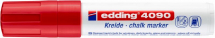 EDDING E-4090 CHALK MARKER RED 4-4090002