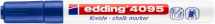 EDDING E-4095 CHALK MARKER BLUE 4-4095003