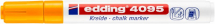 EDDING E-4095 CHALK MARKER NEON ORANGE 4-4095066