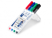 STAEDTLER LUMOCOLOR SLIM WHITEBOARD WALLET OF 4PCS