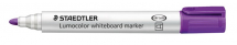 STAEDTLER LUMOCOLOR WHITEBOARD MARKER BULLET TIP PURPLE 351-6