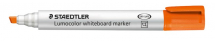 STAEDTLER LUMOCOLOR WHITEBOARD MARKER CHISEL TIP ORANGE