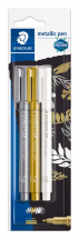 STAEDTLER METALLIC PEN BLISTERCARD 3PCS 8323-S BK3