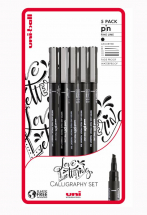 UNI PIN 5PC PLASTIC FREE PACK LOVE LETTERING 238212798