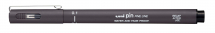 UNI PIN DARK GREY 0.1 FINE LINE 200(S) 4902778230756