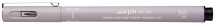UNI PIN LIGHT GREY BRUSH LINE 200(S)