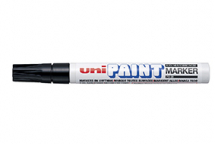 PX-20 PAINT MARKER BLACK UNI BULLET MED 4902778912379