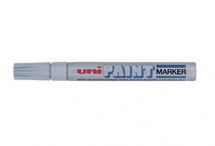 PX-20 PAINT MARKER SILVER UNI BULLET MED 4902778912393