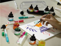 ECOLINE 201 LIGHT YELLOW 30ml WITH PIPETTE 11252011