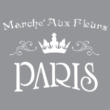 THE FLOWER MARKET 12inchx12inch AMERICANA® DECOR<sup>(TM)</sup> STENCIL