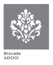 BROCADE 6inchx6inch AMERICANA® DECOR<sup>(TM)</sup> STENCIL