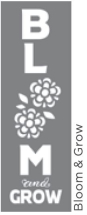 BLOOM & GROW 6inchx18inch AMERICANA® DECOR<sup>(TM)</sup> STENCIL