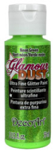 GLAMOUR DUST NEON GREEN DGD26 59ml DECO ART