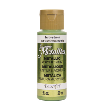 DECO ART FESTIVE GREEN 59ml DAZZLING METALLICS DA261