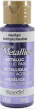 DECO ART AMETHYST (NEW) 59ml DAZZLING METALLICS DA321