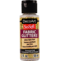 SOSOFT CHAMPAGNE GOLD 59ml FABRIC ACRYLIC DSSFG02-30