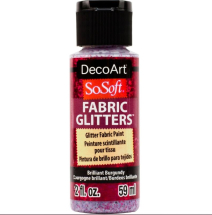 SOSOFT BRILL BURGUNDY 59ml FABRIC ACRYLIC DSSFG08-30