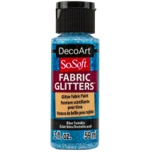 SOSOFT BLUE TWINKLE 59ml FABRIC ACRYLIC DSSFG13-30
