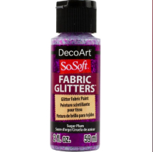 SOSOFT SUGAR PLUM 59ml FABRIC ACRYLIC DSSFG16-30