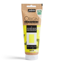 PEBEO ORIGIN ACRYLICS 120ml LEMON CAD YELLOW HUE 817101