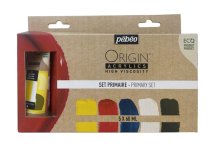 PEBEO ORIGIN ACRYLICS SET 5 x 60 ML PRIMARY 817421