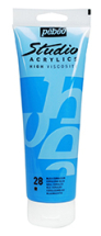 100ml STUDIO ACRYLIC CERULEAN BLUE 28 PEBEO 837028