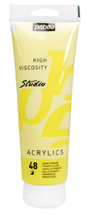 PEBEO 048 PRIMARY YELLOW 250ml STUDIO ACRYLIC 164048