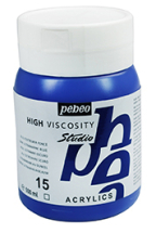PEBEO 015 DARK ULTRA. BLUE 500ml STUDIO ACRYLIC 179015