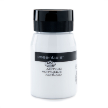 R&L ESSENTIALS ACRYLIC 500ml - TITANIUM WHITE RAA-5121
