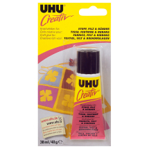 UHU® CREATIV FABRIC GLUE 38ml 3-64734