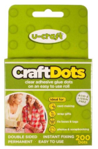 U-CRAFT CRAFT DOTS 10mm PERMANENT 200 201061B