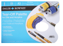 DR TEAR-OFF PALETTE FOR A/C & OILS (Bl/Wh)-A3 404211300