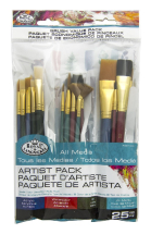 R&L 25 PC VARIETY VALUE BRUSH SET RSET-9387