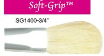 ROYAL SOFT GRIP WHITE BLENDING MOP - 3/4
