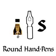 Wm. MITCHELL R.H. SQ CUT NIBS 0 35075  ROUND HAND