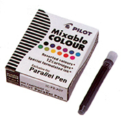 PILOT PARALLEL PEN INK CARTRIDGES 12 ASSORTED IC-P3