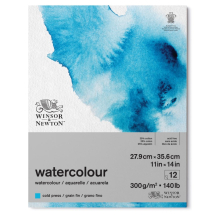WN WATERCOLOUR GUMMED PAD CP 28 x 36cm (10inch x 14inch) 6667003