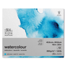 WN WATERCOLOUR GUMMED PAD CP 41 x 51cm (16inch x 20inch)6667005