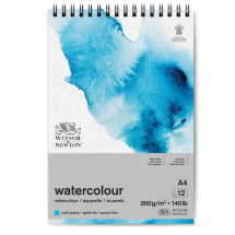 WN A4 SPIRAL CLASSIC 12SH CP WATERCOLOUR PAD 300G 6662579