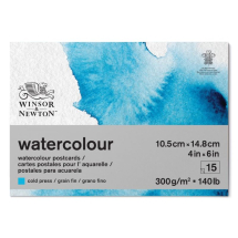 WN POSTCARD CLASSIC 15 CP WATERCOLOUR PAD 300G 6667009