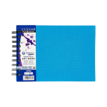 DR AQUAFINE LINEN ARTBOOK A5 L TURQUOISE 300G 20S D476216500