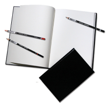 DR IVORY (PERF)HARD BACK A6 SKETCH BOOK 813550626