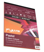 DR MURANO PASTEL PAD WARM COLOURS - 12inch X 9inch 438033209