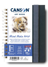 CANSON ART BOOK WB MIXED MEDIA ARTIST PORTRAIT A5 C31200L005