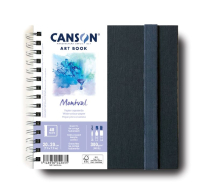 CANSON ART BOOK WB MONTVAL 20X20CM 300G 24SH C31200L004