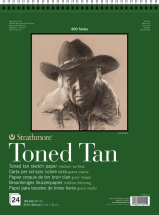 STRATHMORE 400 SERIES TONED TAN SKETCH PAD 11X14 P412-11-4