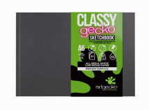 A6 LANDSCAPE CASEBOUND CLASSY HARDBACK SKETCHBOOK  GEC701