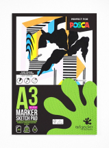 ARTGECKO A3 PRO MARKER SKETCH PAD 30 SH 250GSM GEC010
